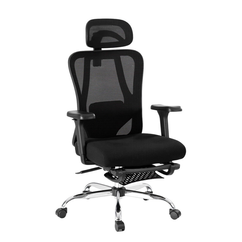 NNEDSZ Artiss Ergonomic Mesh Office Chair Black
